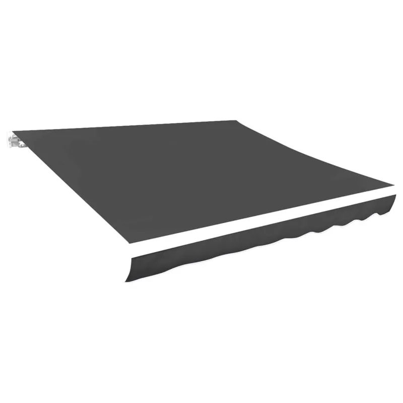 Ersatzfabric for awning grey 330x245 cm polyester