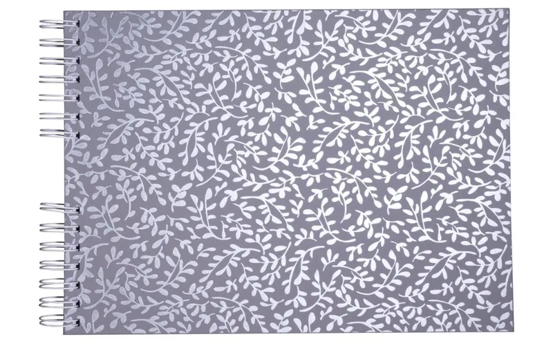 Exacompta Fotoalbum AutentiK, 32 x 22 cm, 250 g/m², 50 Seiten, Grau
