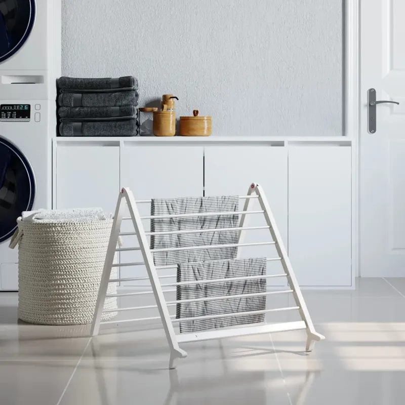 Wäscheständer per Badewanne Ausziehbar 53-90 cm alluminio
