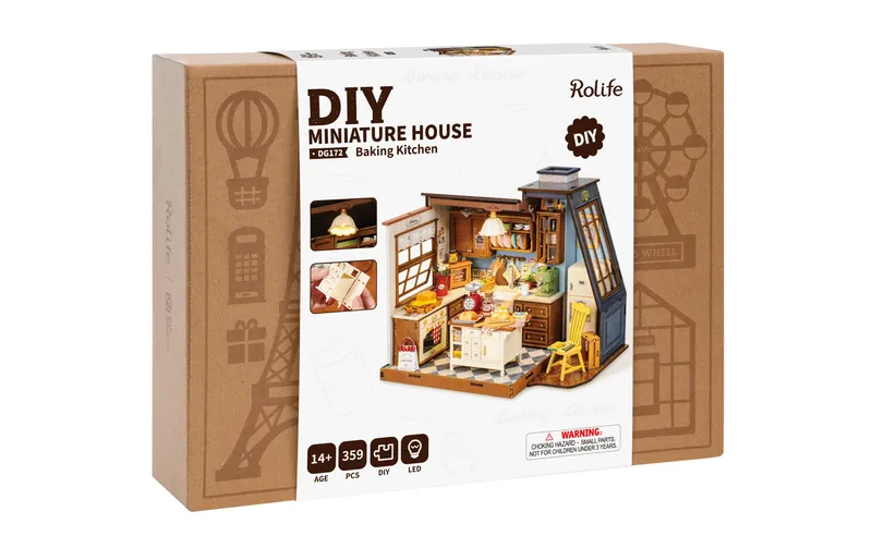 Rolife Bausatz Backküche