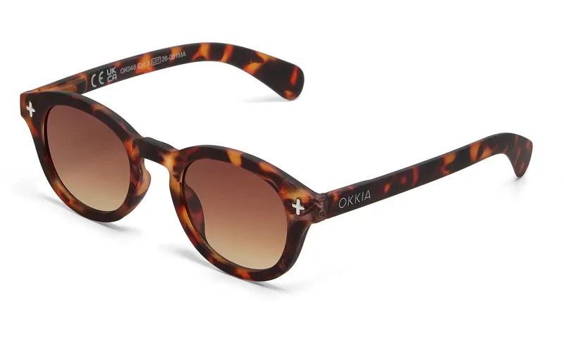 OKKIA Sonnenbrille Milano Classic Havana