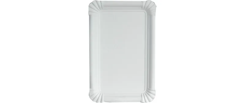 Weita Einwegteller 16 x 23 cm 250 pièces, blanc