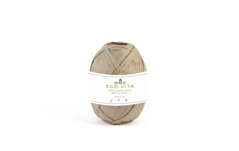 DMC tessutogarn Eco Vita Raffia 50 g, Taupe