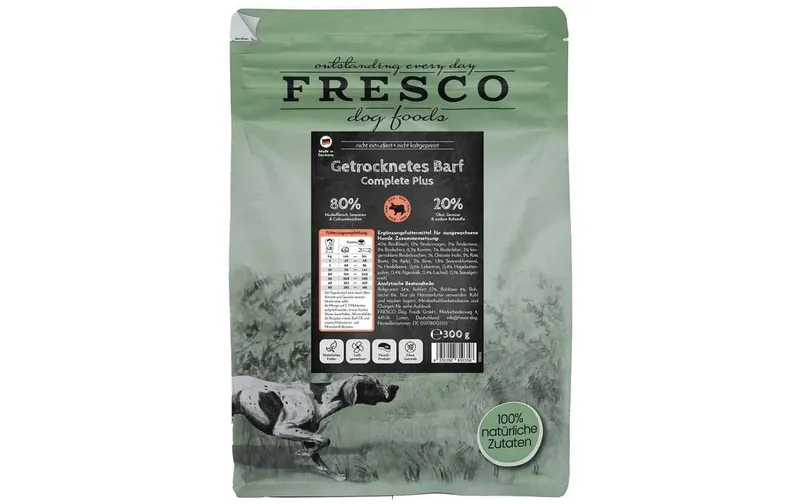 FRESCO Trockenfutter BARF Complete Plus Rind, 5 kg