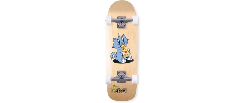 Loomi Boards Little Lemon Loomi; Skateboard «Pizza Cat»