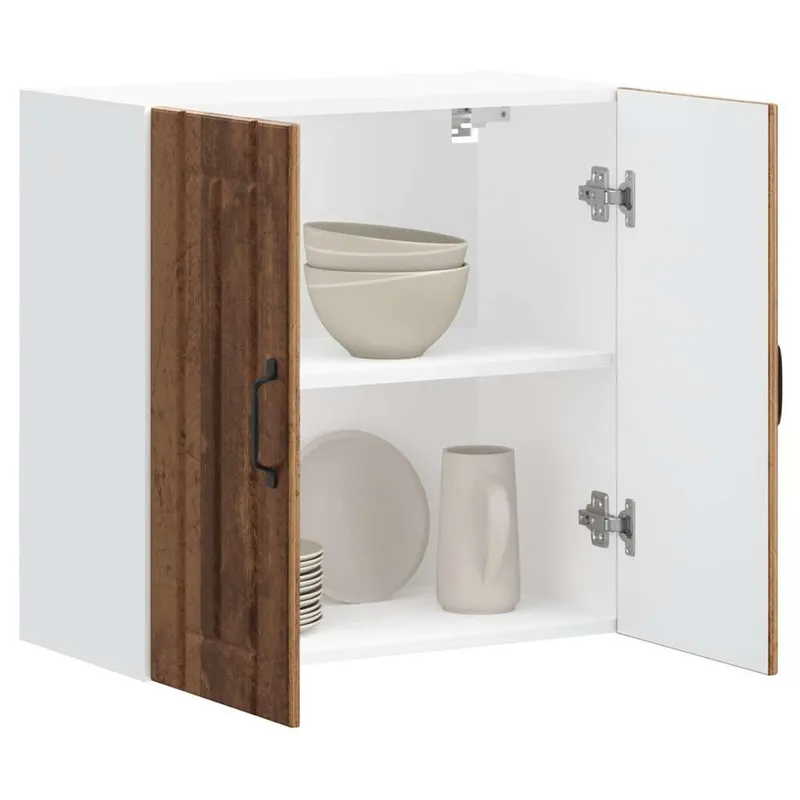 Küchen-Hängeschrank Lucca Altholz-Optik Holzwerkstoff