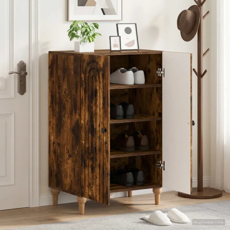 Schuhschrank ALKMAAR 59,5 x 39,5 x 90 cm Holzwerkstoff