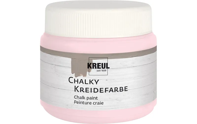 Kreul Kreidefarbe Chalky Mademoiselle Rosé, 150 ml