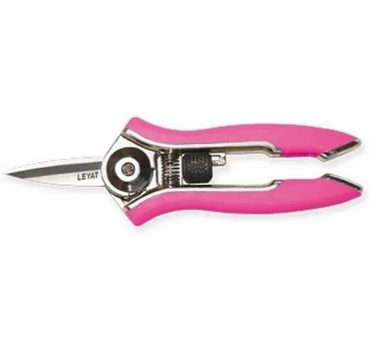 Samen Mauser Gartenschere Happy Line LEYAT mit gerader Klinge, pink
