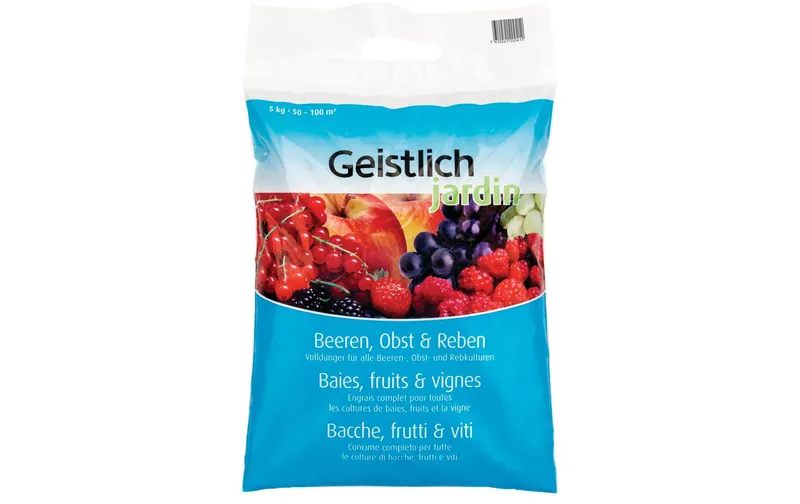 Hauert Geistlich Beeren-, Obst- und Rebendünger 5 kg