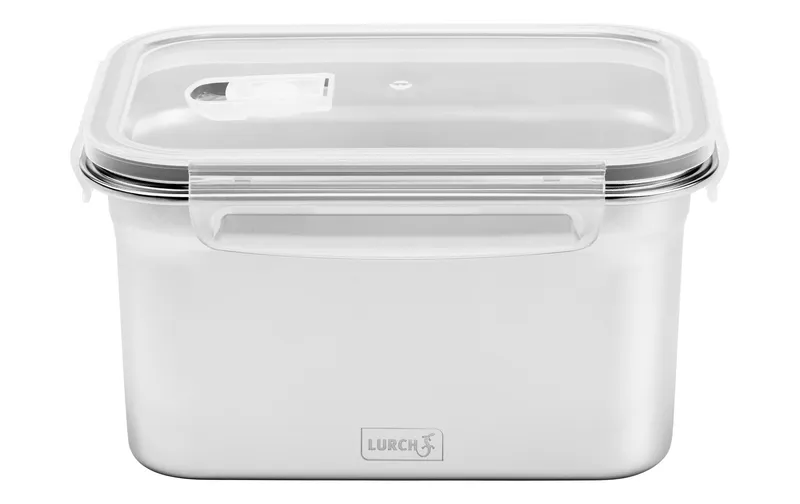 Lurch Lunchbox Safety 2000 ml, Silber