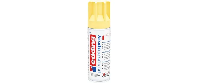 edding Acrylspray 5200 200 ml, Blassgelb