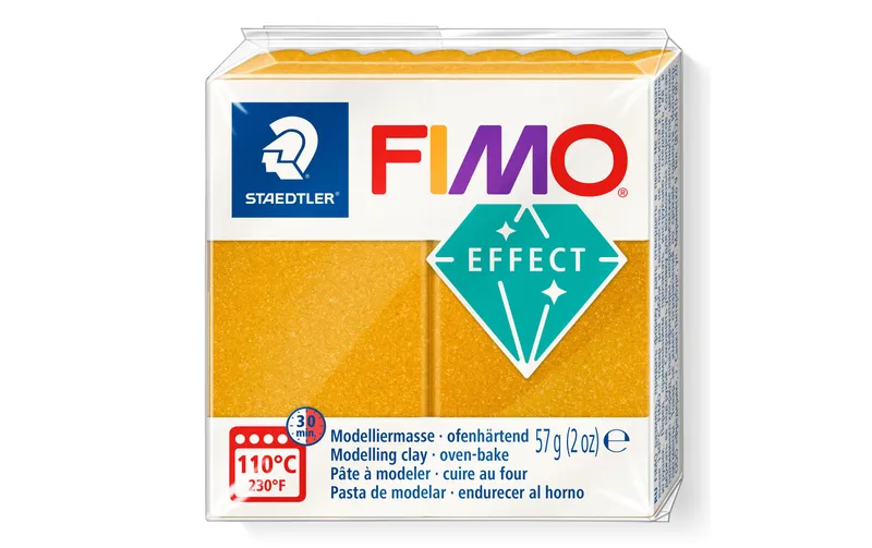 Fimo Modelliermasse Soft Effect Gold, 57g