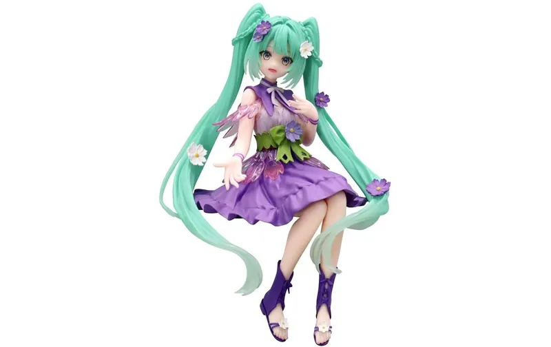 FuRyuu Figur Noodle Stopper Hatsune Miku Flower Fairy Cosmos Purple