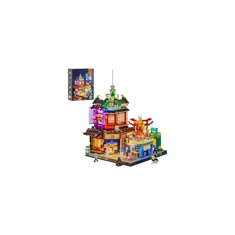 Lumibricks Izakaya Bricolage en plastique avec éclairage LED