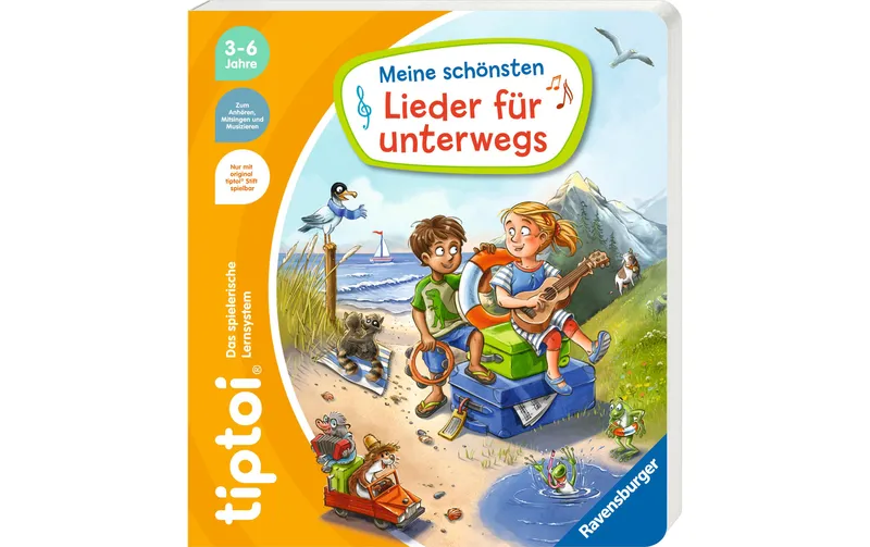 tiptoi Die schönsten Lieder per unterwegs Lernbuch