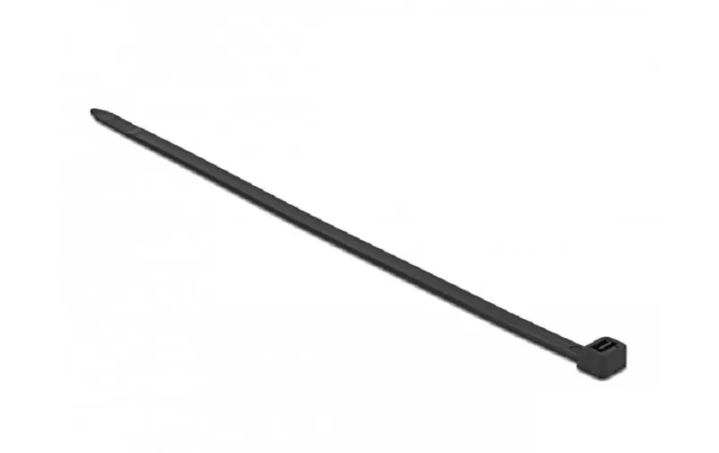 Delock Kabelbinder nero 380 mm x 7.6 mm, 50 pezzi