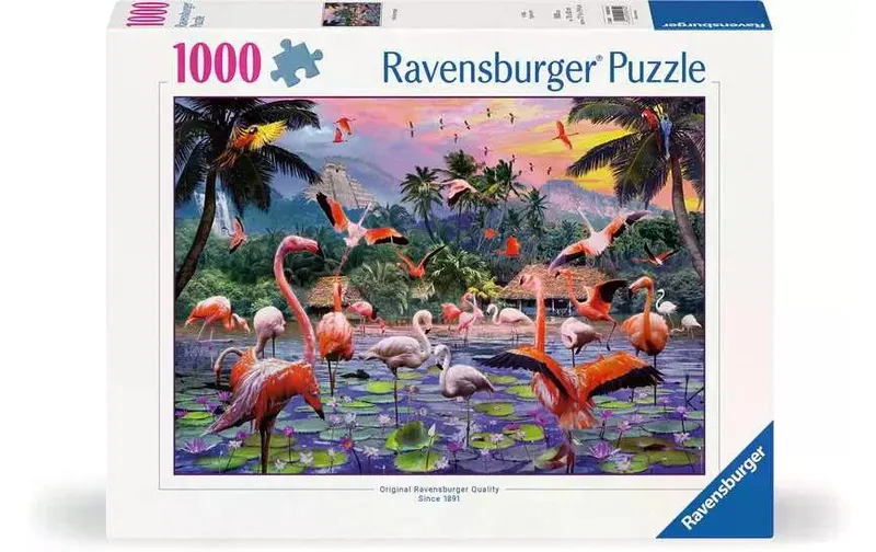 Ravensburger Puzzle Pinke Flamingos