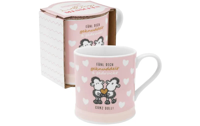 Sheepworld Universaltasse Fühl dich 400 ml, 1 pièces, Rosa