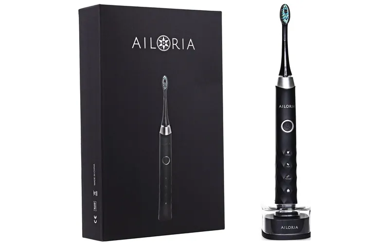 Ailoria Schallzahnbürste Shine Bright Schwarz
