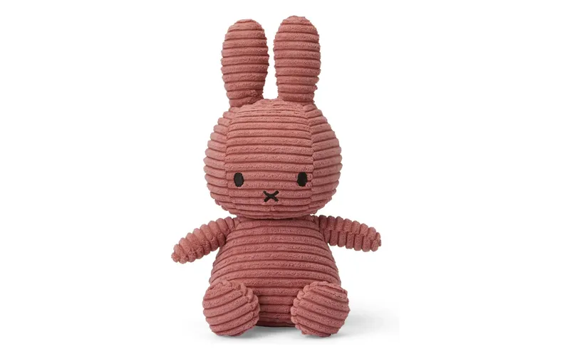 Bon Ton Toys Miffy ECO Kordsamt altrosa 23 cm
