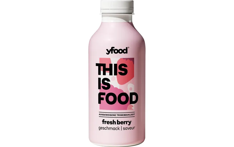 YFOOD Trinkmahlzeit Fresh Berry 500 ml