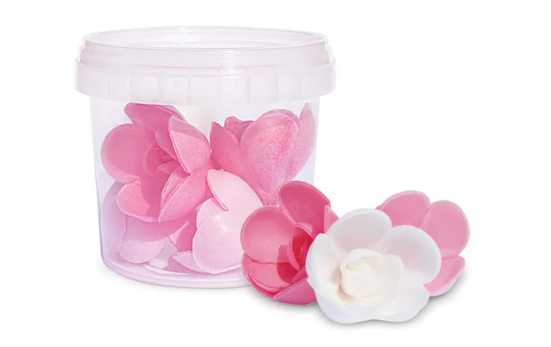 ScrapCooking Zuckerdekore Rosenblüten 6 pezzi