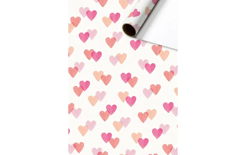 Stewo Geschenkpapier Laila 80 g/m², Rosa, 70 cm x 2 m