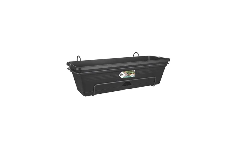 Elho Blumentopf Green Basics Balkonkasten Allin1 50 cm nero
