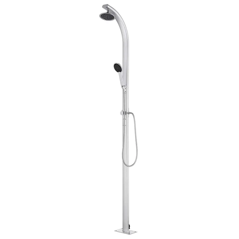 Douche de jardin 215 cm Aluminium