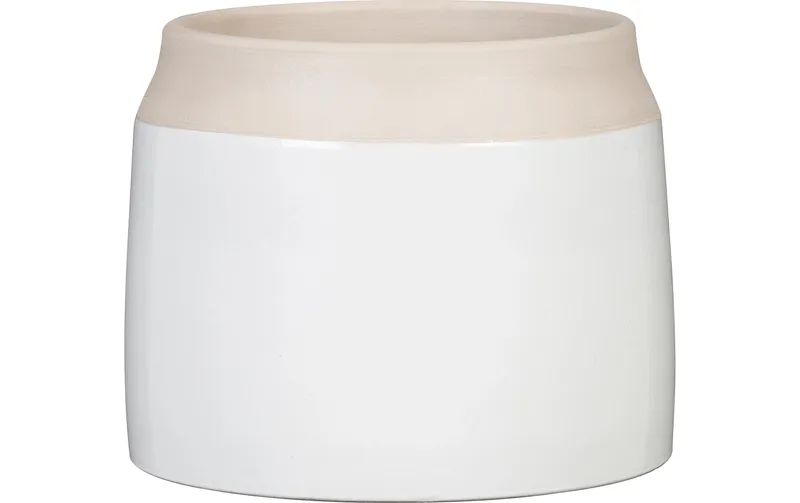scheurich Blumentopf Blanco 717, 21.9 cm, white
