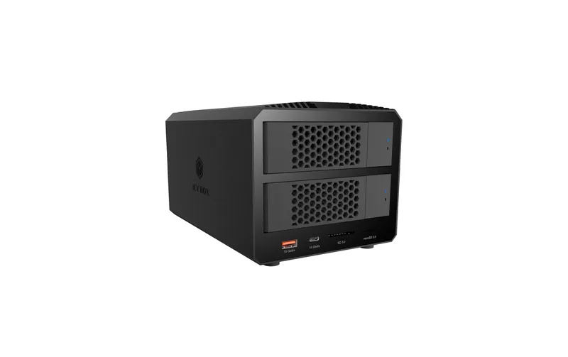 ICY BOX Externes Gehäuse SPADE RAID 3721 2.5"/3.5"/Extern