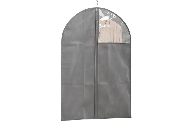 Zeller Present Kleiderschutzhülle Vlies, 60 x 90 cm, gris
