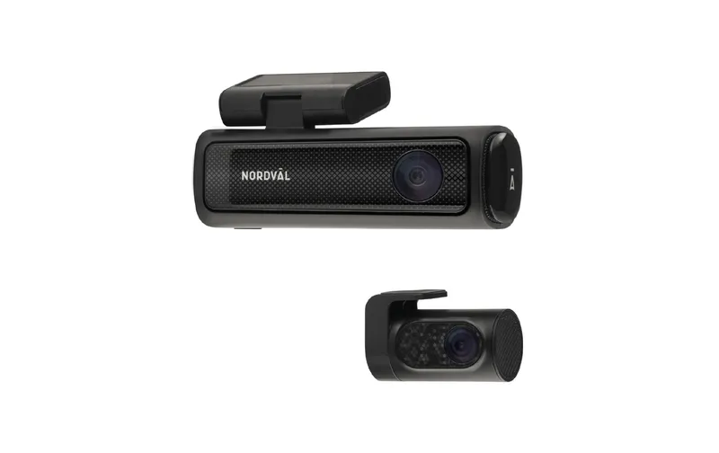 NORDVAL 5K Single Dashcam & 4K Dual-Dashcam con Wi-Fi e GPS