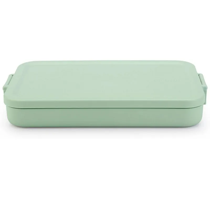 Brabantia Lunchbox Make & Take 25.5 x 16.6 x 3.7 cm, Jade