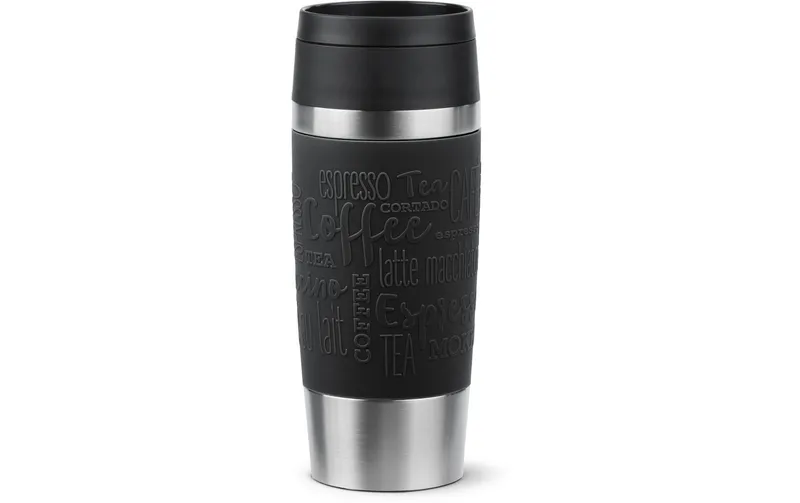 Emsa Thermobecher Travel Mug Classic 360 ml, Schwarz
