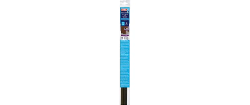 tesa Türdichtschiene für Teppichböden Kunststoff Braun 1 m