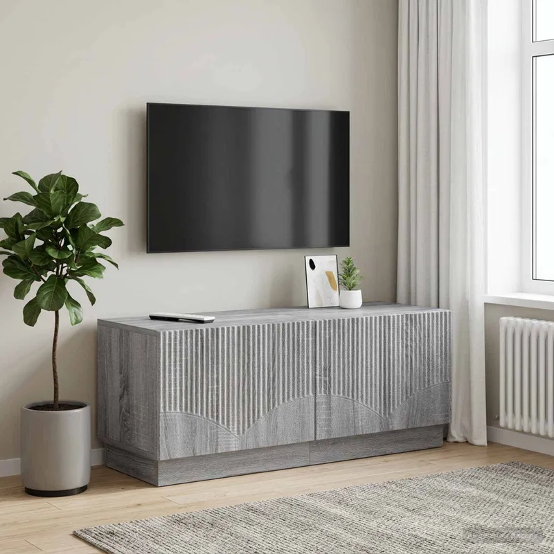 TV-Schrank Sonoma-Grau Holzwerkstoff