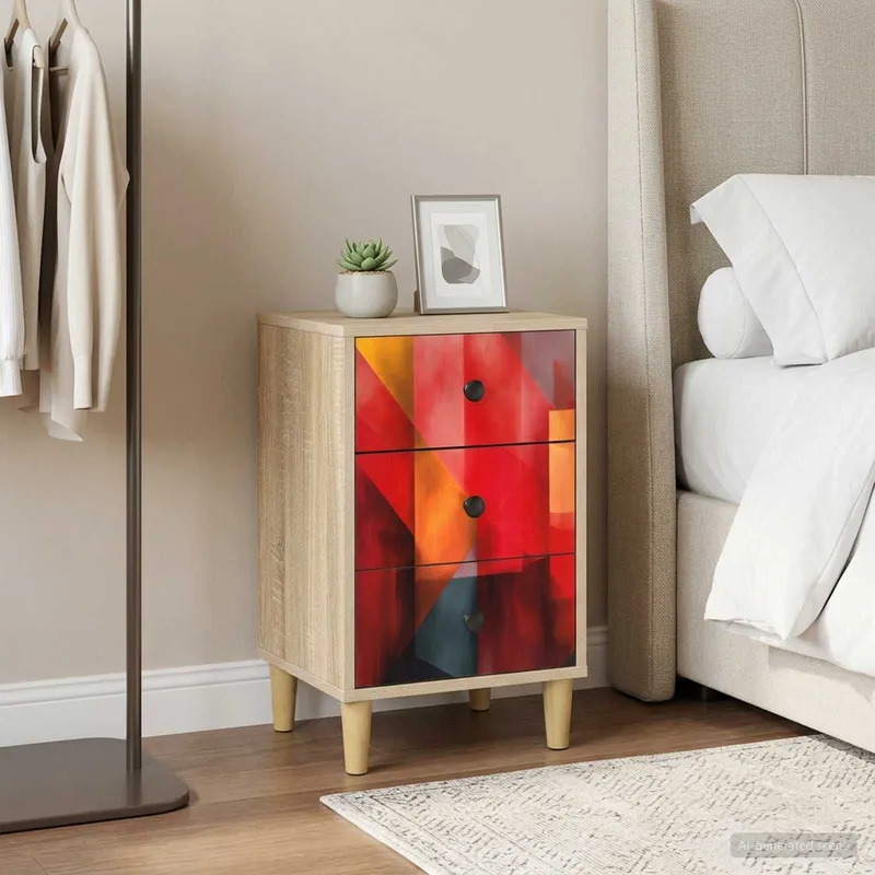 Sottoletto HEESCH 2 pezzi. Quercia Sonoma 36 x 33 x 60 cm