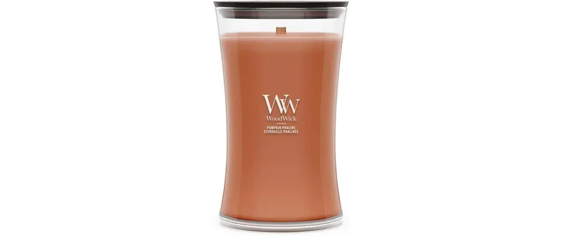 Woodwick Pumpkin Praline Large Jar