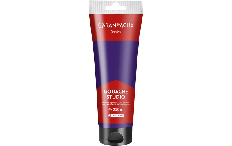 Caran d'Ache Wasserfarbe Gouache Studio 250 ml, Violett