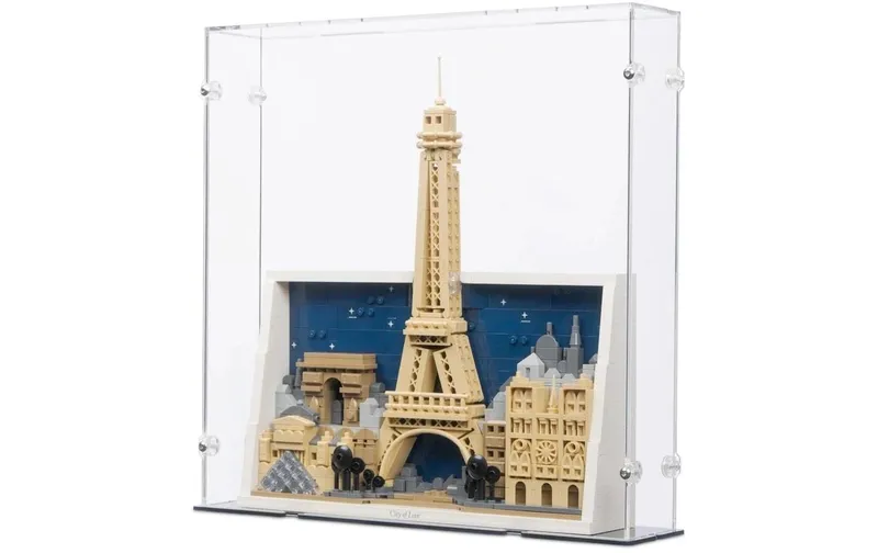 iDisplayit Acryl-Display per LEGO 21064 Paris
