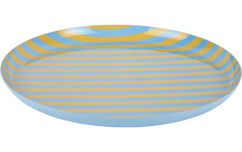 present time Speiseteller Animado Large, Citrine yellow / Soft blue