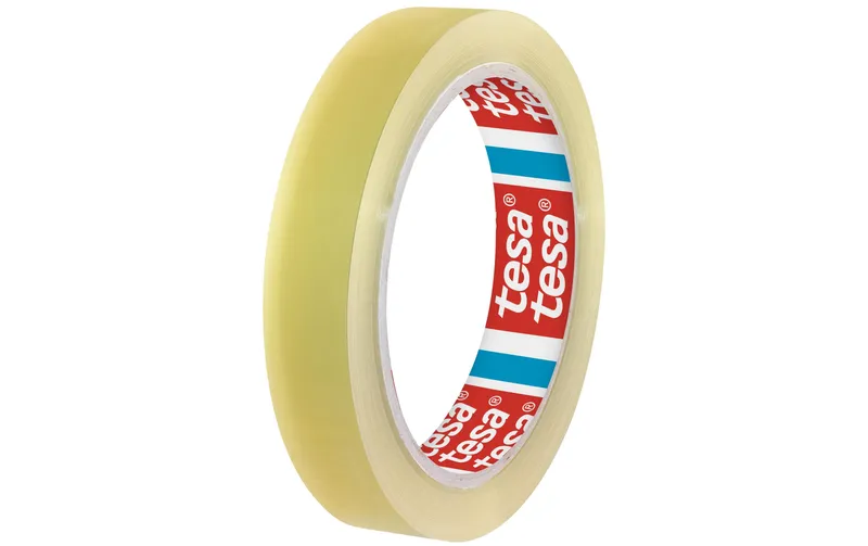 tesa Ruban adhésif Standard 19 mm x 66 m, 8 Rouleaux Transparent