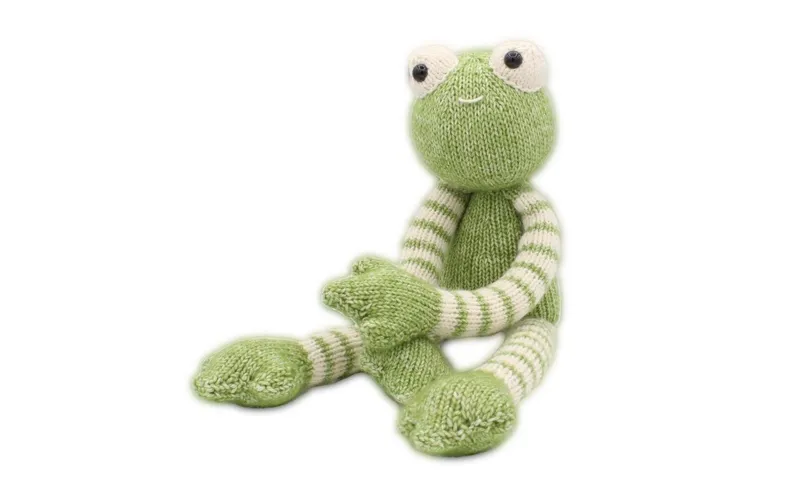 Hardicraft Strickset Frosch Tinus 38 cm