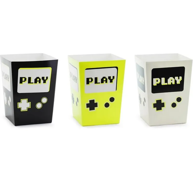 Partydeco Fingerfood-Schale Game 7 x 7 x 12 cm, 6 pieces