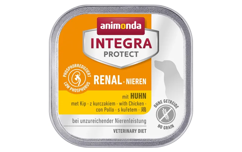 Animonda Integra Protect Nassfutter Renal mit Huhn, 150 g