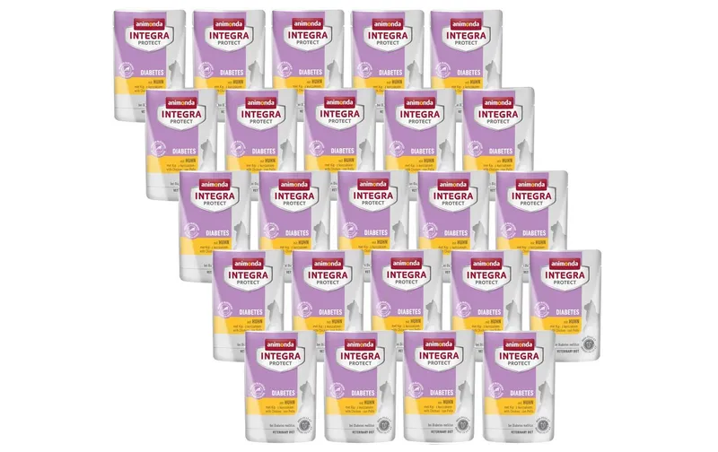 Animonda Integra Protect Nassfutter Diabetes Huhn, 24 x 85g