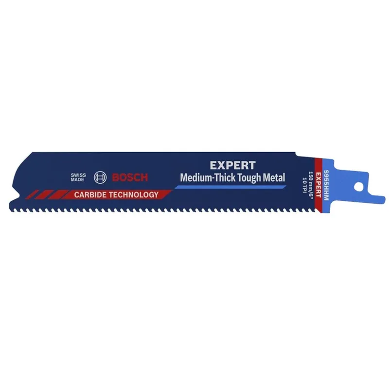 Bosch Professional Säbelsägeblatt EXPERT Medium-Thick Tough Metal S 955 HHM