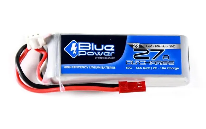 EP RC-Akku LiPo 900 mAh 7.4 V 30C BluePower